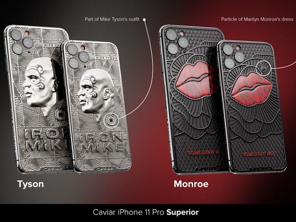 Sắp có phiên bản iPhone 11 Mike Tyson và Marilyn Monroe, giới hạn 50 chiếc, giá hơn 100 triệu
