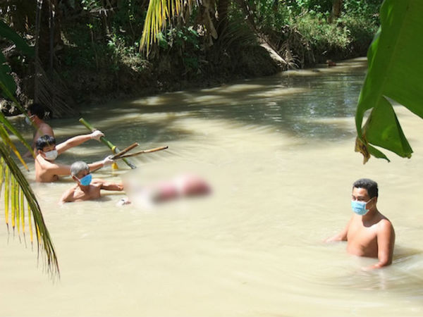 Diễn biến gây sốc vụ phát hiện người phụ nữ bị giết dìm dưới ao nước, hai chân bị trói
