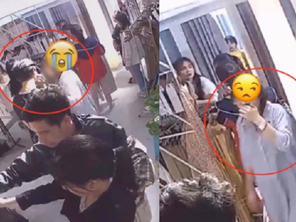 Sốc nặng với cô gái trẻ có 'ý thức bốc mùi', vô tư dùng rèm cửa của tiệm quần áo thay giấy vệ sinh