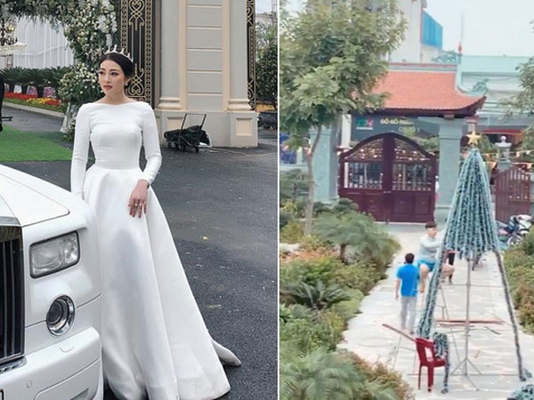 'Cô dâu 200 cây vàng' khoe trang hoàng nhà cửa dịp Giáng sinh, để lộ chỗ ở là biệt phủ siêu khủng