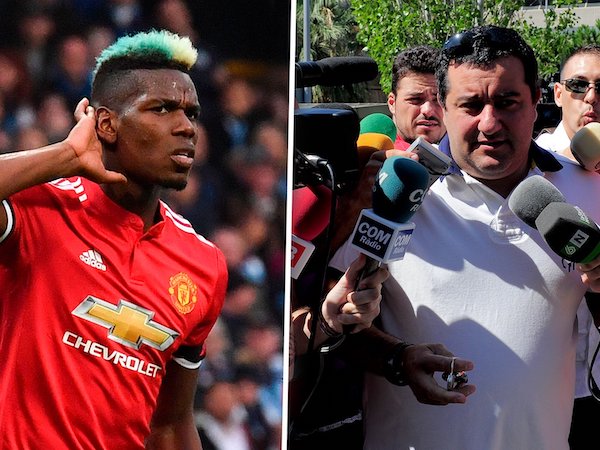 Siêu cò Raiola: 'Pogba không tới Real'