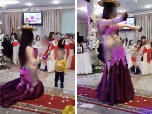 Hai cô gái gây bức xúc khi ăn mặc phản cảm đi diễn nhưng sự xuất hiện của nhân vật này còn khiến cư dân mạng phẫn nộ hơn