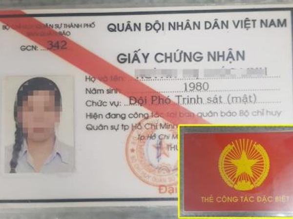 Đe dọa CSGT bằng 'thẻ công tác đặc biệt' giả