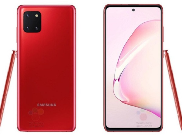 Galaxy Note 10 Lite lộ toàn bộ cấu hình chính thức và giá bán