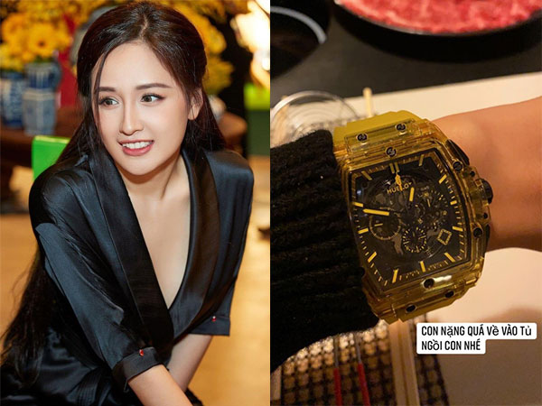 Đẳng cấp hoa hậu đại gia của Mai Phương Thúy: Bỏ tới 1,7 tỷ đồng mua đồng hồ về chỉ để trưng bày vì nặng quá