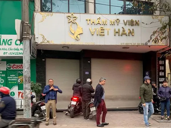 Nam khách hàng tử vong tại thẩm mỹ viện ở Hà Nội: Nạn nhân chết trước khi xe cấp cứu đến