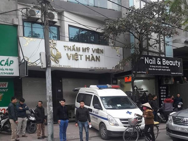 Hà Nội: Cán bộ công an tử vong khi hút mỡ bụng tại thẩm mỹ viện