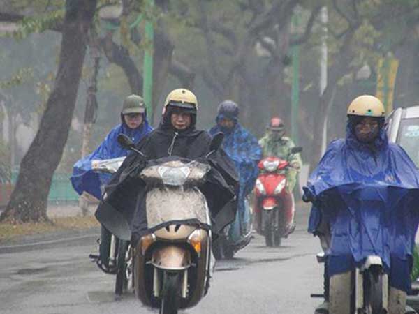 Dự báo thời tiết 2/1: Nhiều khu vực có mưa, Bắc Bộ trời rét về đêm và sáng sớm