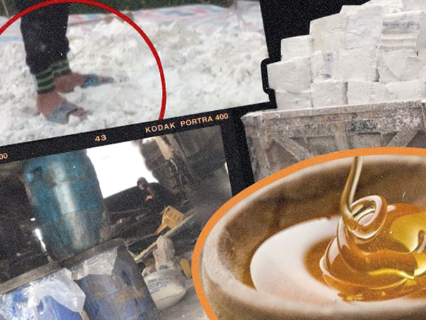 Con đường siêu bẩn sản xuất đường mạch nha, thành phần không thể thiếu để làm kẹo, mứt và bia: Thành phẩm đựng bao cám lợn, người làm dẫm chân, khạc nhổ vào nguyên liệu