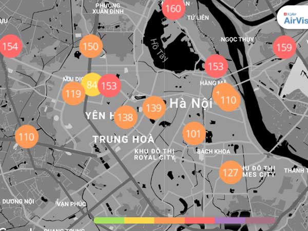 Chất lượng không khí ngày 6/1: TP. HCM lọt top 10 thành phố ô nhiễm, Hà Nội xếp thứ 15