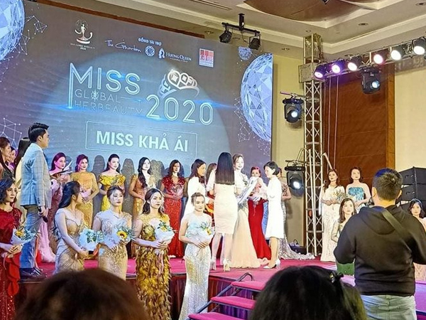 BTC cuộc thi hoa hậu 'chui' Miss Global Her Beauty bị phạt 49 triệu đồng