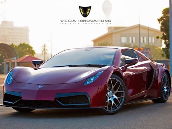Siêu xe điện Vega EVX, cái tên xa lạ đến từ Sri Lanka