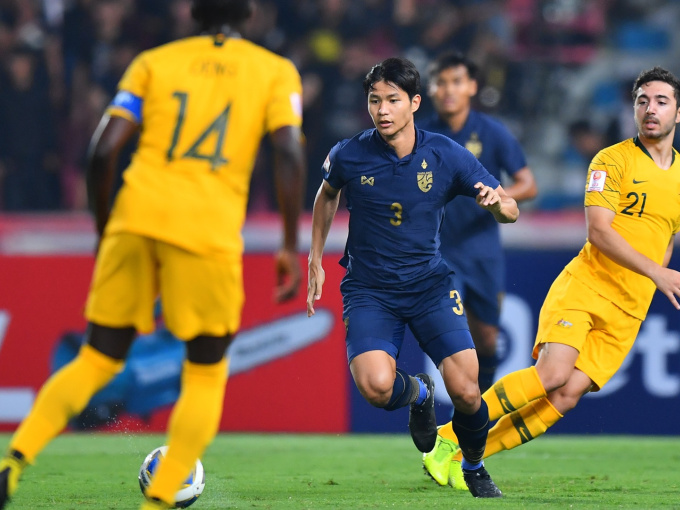 Thái Lan thua ngược Australia ở U23 châu Á