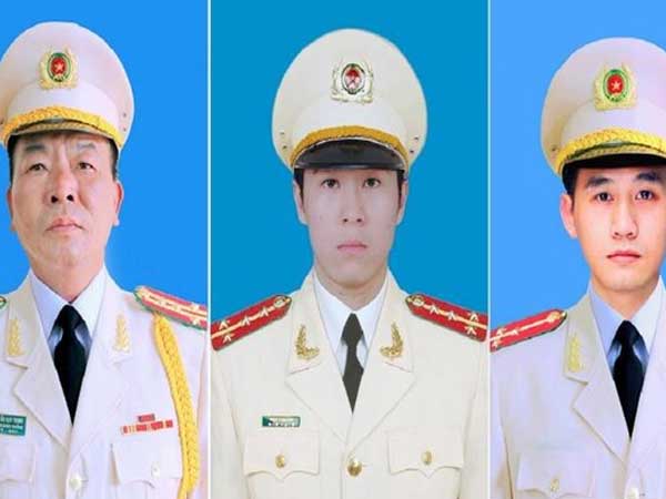 Bộ Công an tổ chức trọng thể lễ tang 3 liệt sỹ đã hy sinh trong khi làm nhiệm vụ ở xã Đồng Tâm