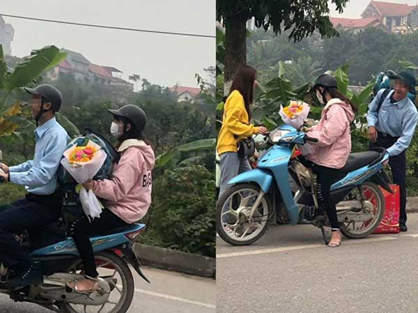 Đi quân sự về được bạn gái ra tận nơi đón, nhìn món đồ cô cầm trên tay, ai cũng ghen tị với anh chàng số đỏ