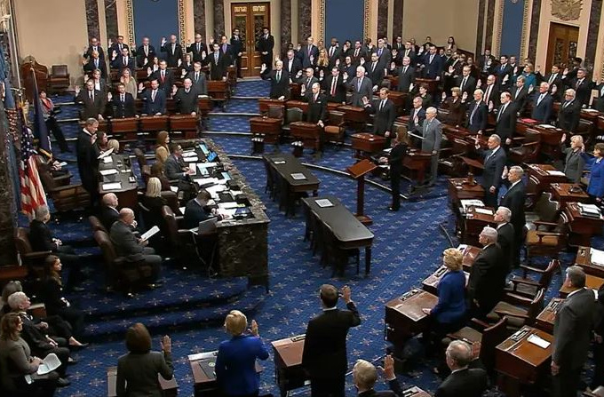 Phiên tòa luận tội tổng thống Mỹ Donald Trump bắt đầu ở Thượng viện