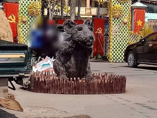 Linh vật chú chuột Canh Tý khiến nhiều người rùng mình sợ hãi vì trông chẳng khác nào... chuột cống