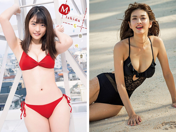 Loạt sao Nhật Bản chụp ảnh áo tắm