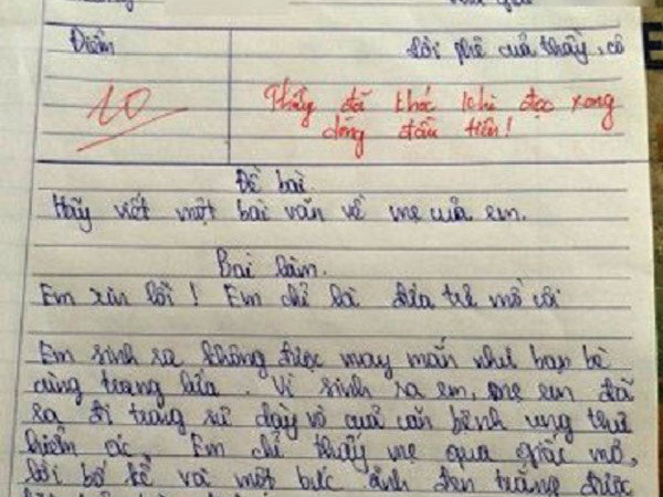 Những bài văn viết về mẹ gây bão, đặc biệt là câu chuyện cảm nhận về Tết lay động trái tim triệu người