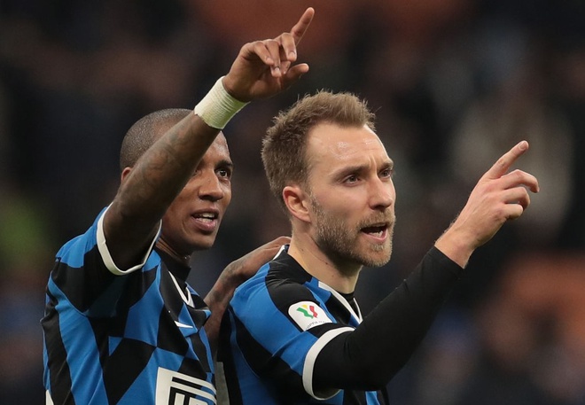 Eriksen có chiến thắng đầu tiên trong màu áo Inter Milan