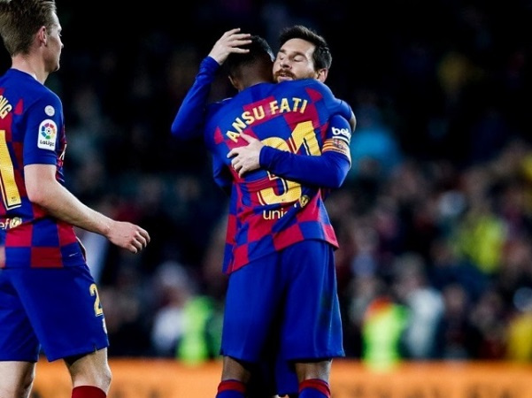 Fati lập cú đúp trong vòng 2 phút, Barca thắng nhẹ Levante