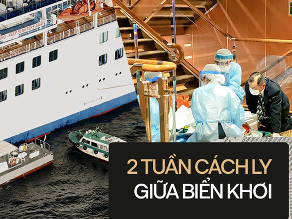 2 tuần mắc kẹt trên du thuyền Nhật Bản bị cách ly giữa biển khơi: Ảm đạm, sợ hãi, nhưng lựa chọn duy nhất vẫn là bình tĩnh chờ đợi