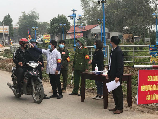 Vĩnh Phúc cô lập vùng dịch