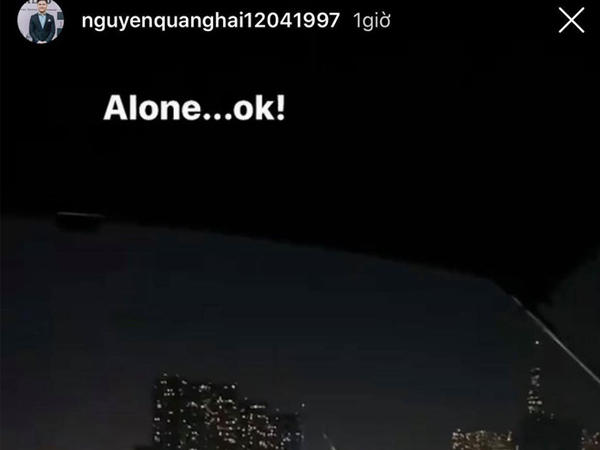 Đã rõ vụ có tư tình với Huyền My nhưng Quang Hải vẫn than cô đơn xuyên V-day: Anh tính chày cối với hội FA đến bao giờ?