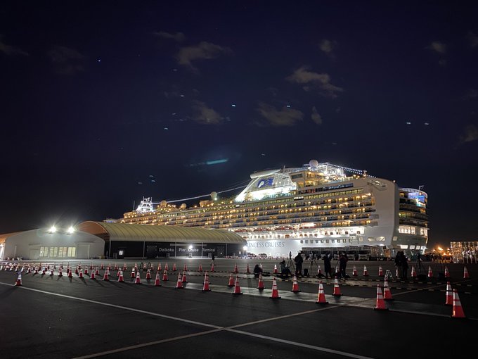 Thêm 88 ca nhiễm coronavirus trên du thuyền Diamond Princess