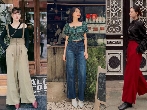 Street style hội sành mặc Instagram: Quần ống rộng 'càn quét' mọi mặt trận, ai diện chân cũng dài đến nách