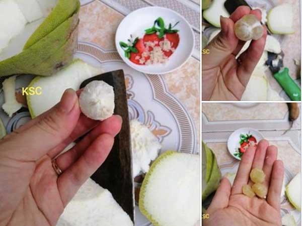 Dở khóc dở cười với màn mua bưởi có 1-0-2: 'Bên ngoài căng mọng to tròn, bên trong vừa đúng một hòn bi ve'