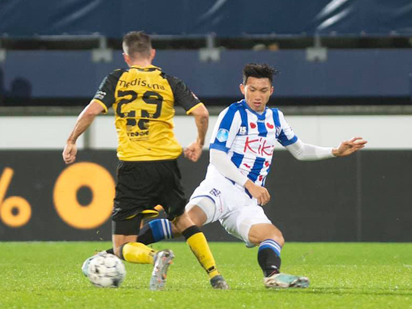 Văn Hậu toả sáng trong thắng lợi của đội trẻ Heerenveen