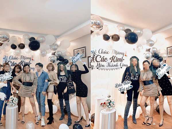 Vừa bỏ chồng, cô gái đã mở tiệc ăn mừng ly hôn sang chảnh khiến cộng đồng mạng tranh cãi gay gắt