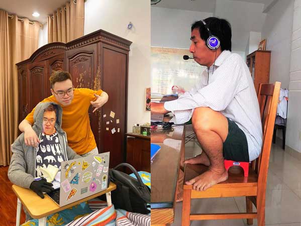 Học online mùa dịch và 1001 những pha hài không đỡ nổi: Học sinh đã nghịch ngợm, thầy giáo còn lầy lội hơn