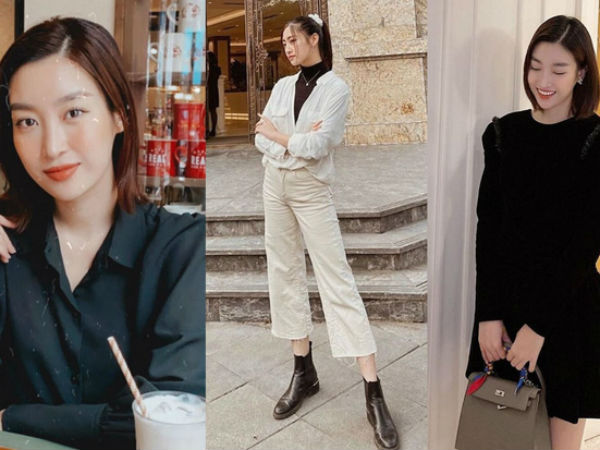 Học cách diện đồ đen - trắng chỉ đẹp và sang chứ không lo nhạt thếch từ hai nàng hậu tên Linh
