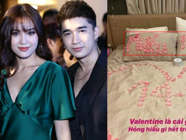 Hậu Valentine, Ninh Dương Lan Ngọc và Chi Dân tiếp tục lộ ảnh giường chiếu trải hoa hồng?