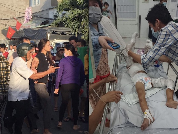 Dì ruột tẩm xăng thiêu sống cháu trai 6 tuổi, nghi do mâu thuẫn tiền bạc