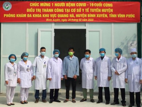 Video: Vĩnh Phúc công bố trường hợp cuối cùng nhiễm COVID-19 khỏi bệnh