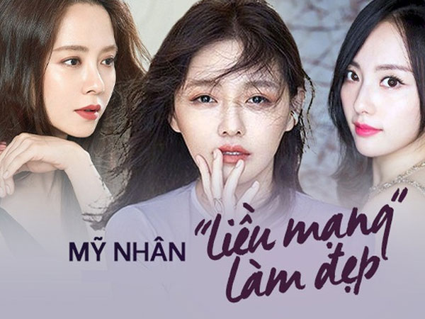 Mỹ nhân showbiz 'liều mạng' làm đẹp: Từ Hy Viên uống thuốc chống đông máu, Song Ji Hyo thay máu để trở nên tươi trẻ