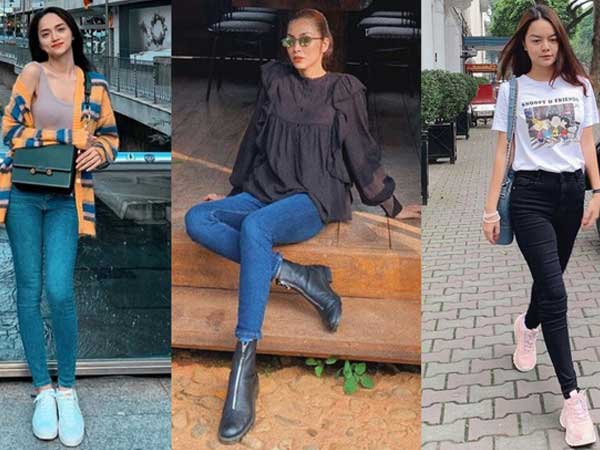 Quần skinny jeans đang hot đến vậy, bạn nên học gấp loạt cách diện item này từ các mỹ nhân Vbiz để style tiến bộ vượt bậc