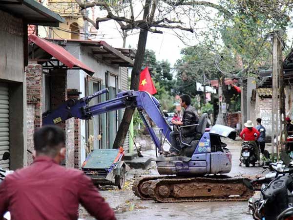 Nhộn nhịp cuộc sống người dân Sơn Lôi sau khi tháo dỡ chốt kiểm dịch COVID-19