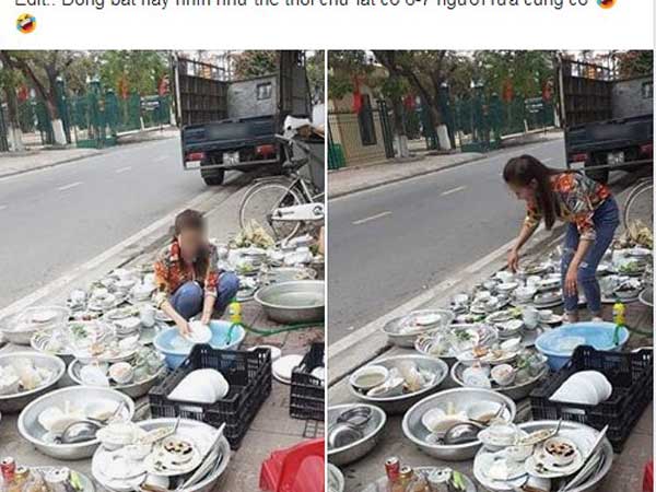 Anh chồng khoe lấy được vợ 2 giỏi giang, hợp ý, dân tình xúm vào chê vì: 'Yêu thương mà lại để vợ rửa bát đũa nhiều thế kia!'
