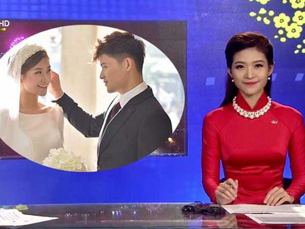 BTV thời sự VTV gây bất ngờ khi kết hôn với chàng trai quen trong show hẹn hò