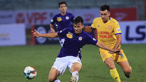 Hà Nội thắng dễ Nam Định trong trận mở màn V.League 2020