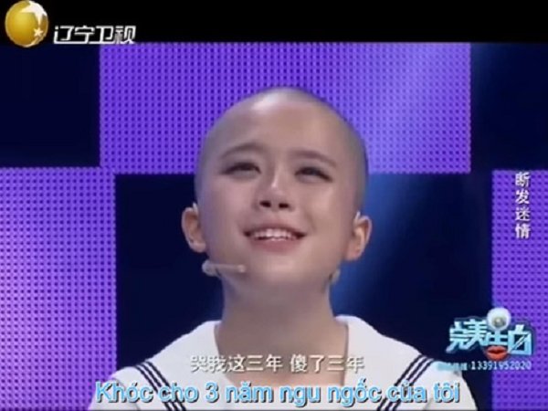 Cô gái cạo trọc đầu để tỏ tình nhưng lại bị nam chính từ chối bằng một hành động phũ phàng!