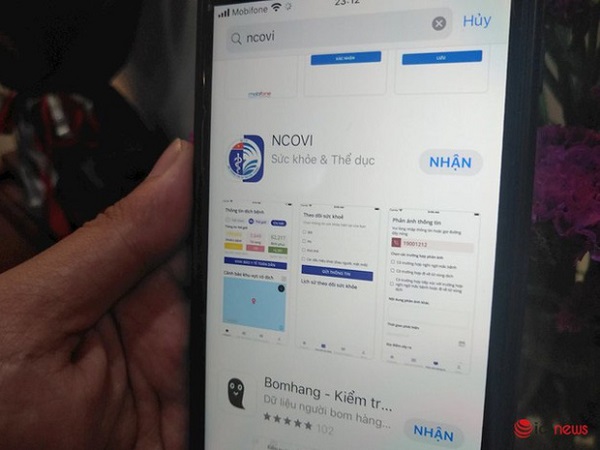 Ứng dụng NCOVI hỗ trợ khai báo y tế toàn dân đã chính thức có mặt trên iOS