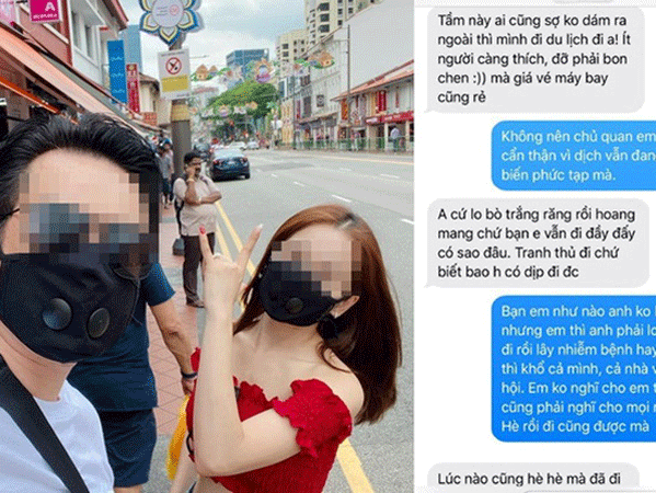 Đòi chia tay vì người yêu không đồng ý đi du lịch trong mùa dịch, cô gái khiến cả cộng đồng mạng lên án kịch liệt