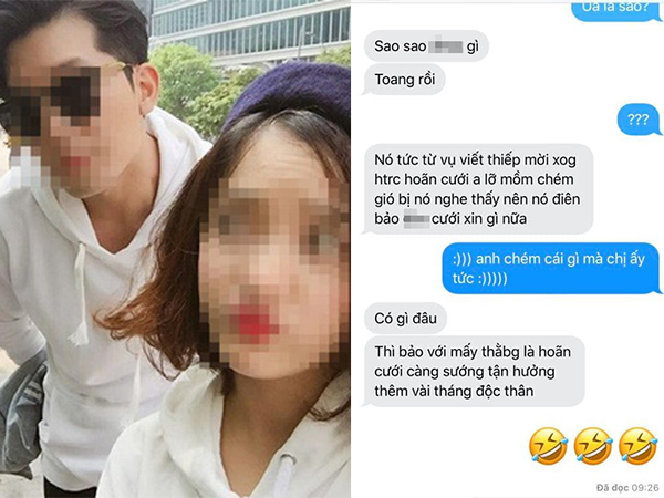 Phải hoãn cưới vì dịch bệnh, thanh niên U30 khiến em gái ngán ngẩm còn vợ sắp cưới đòi hủy hôn vì câu đùa kém duyên