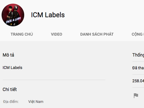 K-ICM lại mất 41 triệu view chỉ trong 1 ngày vì đổi tên kênh Youtube của Jack