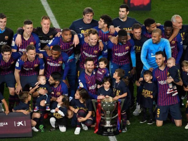 Barca yêu cầu được tuyên bố vô địch nếu La Liga mùa 2019/20 không thể kết thúc